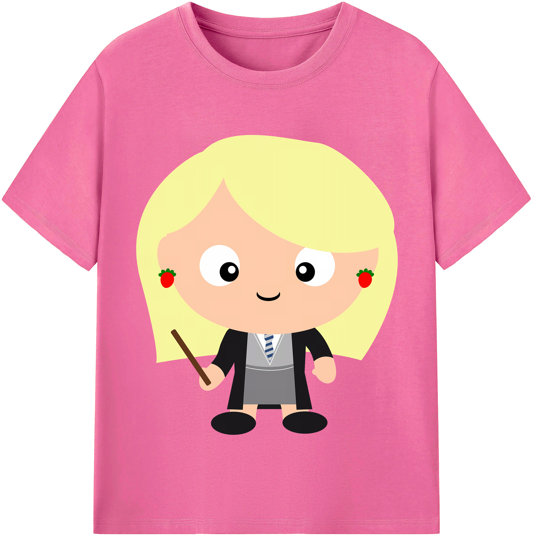 （画像用） Harry Potter ハリー・ポッターシリーズ レディースカジュアルプリントTシャツ（綿100％）